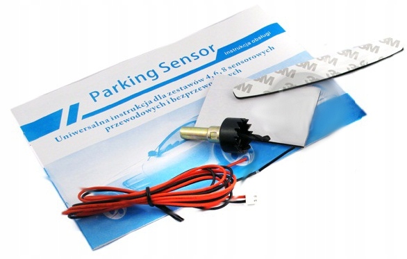 SENSORS REAR VIEW PARKING LCD COLOR REAR FRONT 8X SENSORY LINK SERWISOWE 