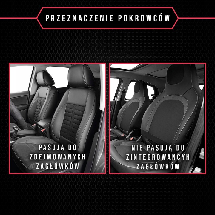 FORRO UNIVERSALES COMFORT 1+2 EKOSKORA ROJA PARA MERCEDES VIANO 