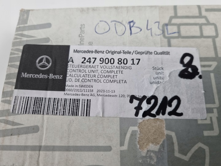 MERCEDES W213 W247 CAMÉRA AVANT VITRES A2479007212