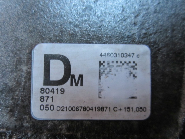 PORSCHE MACAN PONT ARRIÈRE DIFFÉRENTIEL 4460310347 4460310346 80419871