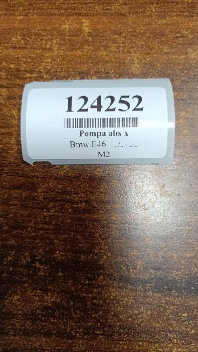 BMW E46 POMPE ABS 34516759045