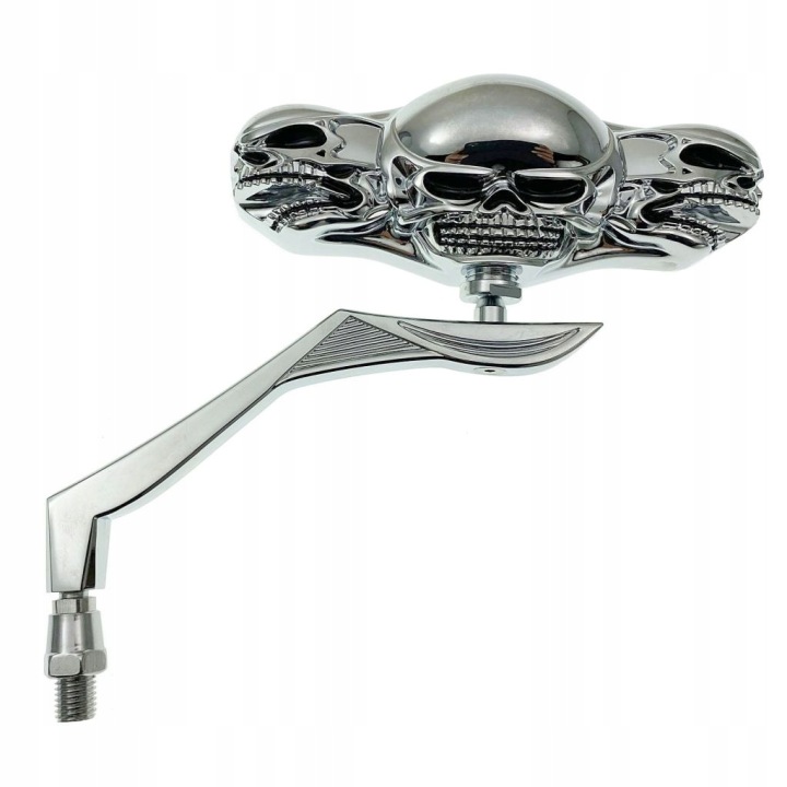 RÉTROVISEURS CHROME KAWASAKI VN1500 1600 1700 2000 EN500 VN800 M10 (22183)