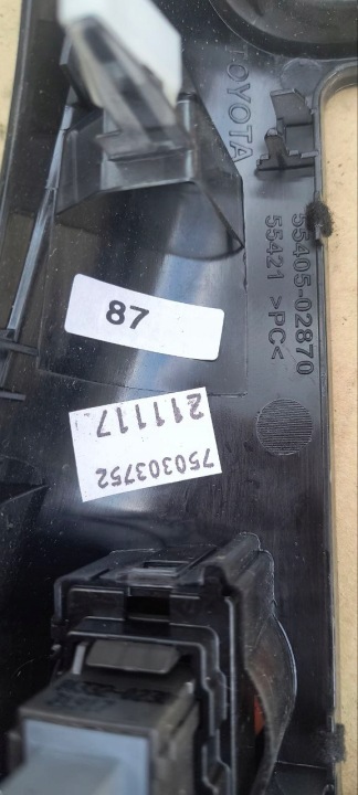 CHÂSSIS RADIO 55405-02870 TOYOTA COROLLA 2 II E18 13-18 VARSOVIE