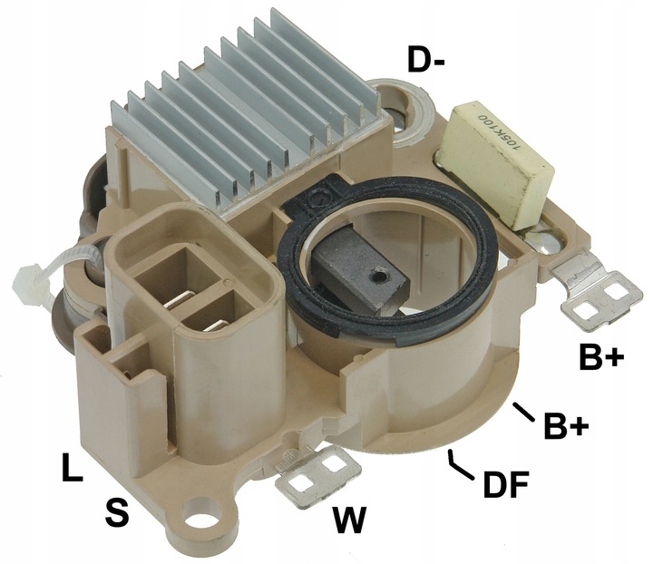 REGULADOR DE TENSIÓN ALTERNADOR 14V MITSUBISHI A3TA0791A NISSAN SENTRA VERSA 