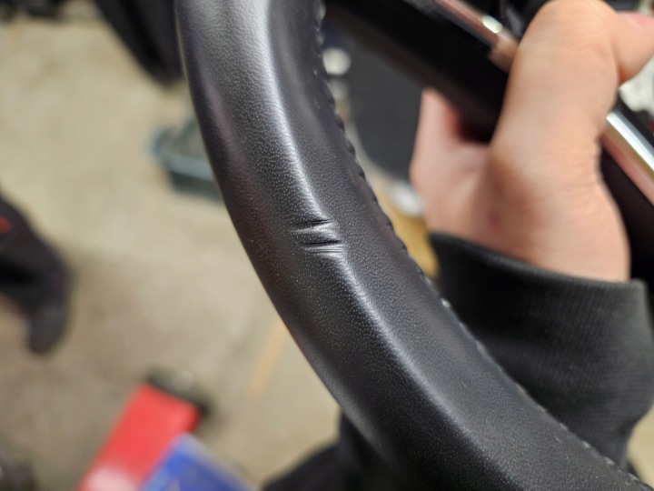 SKODA OCTAVIA IV VOLANT CUIR PALETTES 5E3419093AT