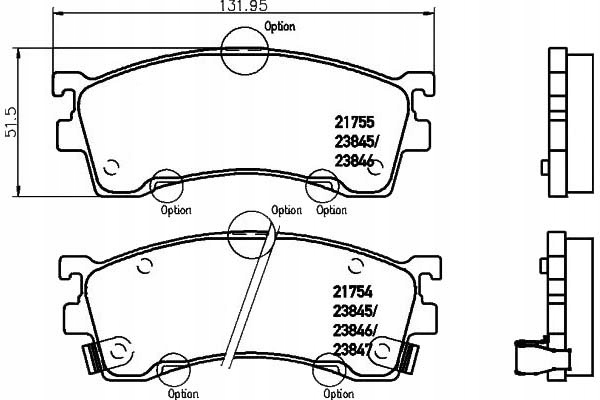 TRINKELĖS STABDŽIŲ MAZDA PRIEK. 626 91- PROBE 323 98- nuotrauka 2