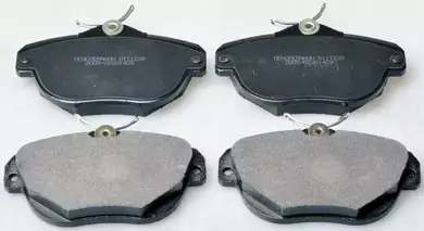 DENCKERMANN B111239 SET PADS HAMULCOWYCH, BRAKES TARCZOWE photo 2 - milautoparts-fr.ukrlive.com