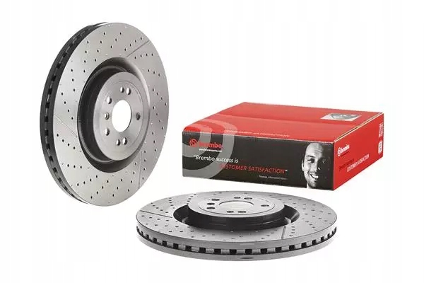 BREMBO TARCZE+KLOCKI DROIT MERCEDES ML63 AMG W166
