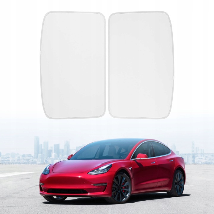 VERRE TOIT PROTECTION PARE-SOLEIL ISOLATION CIEPLNA POUR TESLI MODEL3 2018