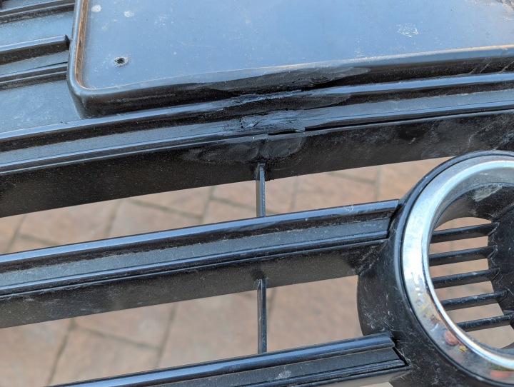 PARE-CHOCS GRILLE AUDI A3 8V3 S LINE LIFT 8V3807437AM