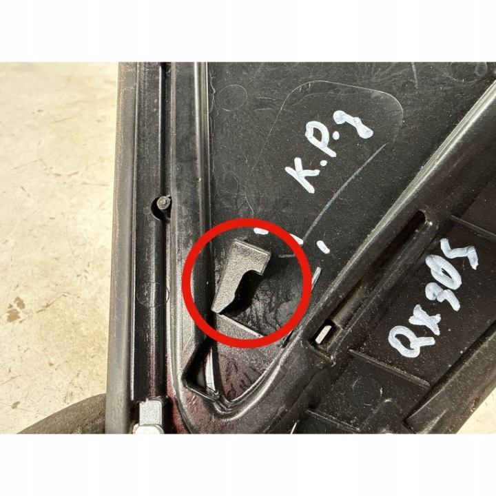 GARNITURE COUVERCLES DE COFFRE PICKUP GAUCHE CÔTÉ INFINITI QX30 781275DA0A