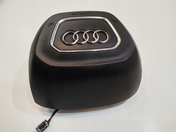 COUSSIN AIRBAG CONDUCTEUR AUDI Q7 4M 4M0880201P NOIRE ORIGINAL