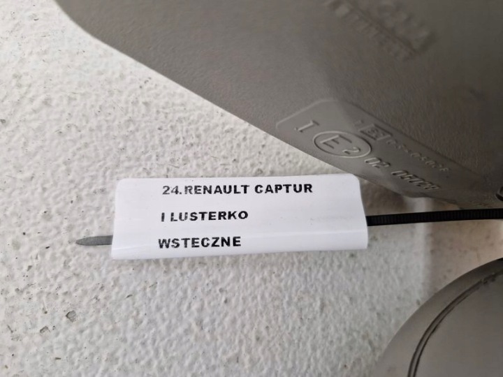 RENAULT CAPTUR I RÉTROVISEUR INTERNE INTERNE CHÂSSIS 963296351R A051801