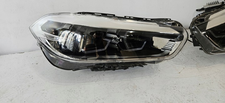 FARO IZQUIERDO DERECHA COMPLETO DIODO LUMINOSO LED BMW 2 PIEZAS F39 JUEGO 8738186, 8738185 