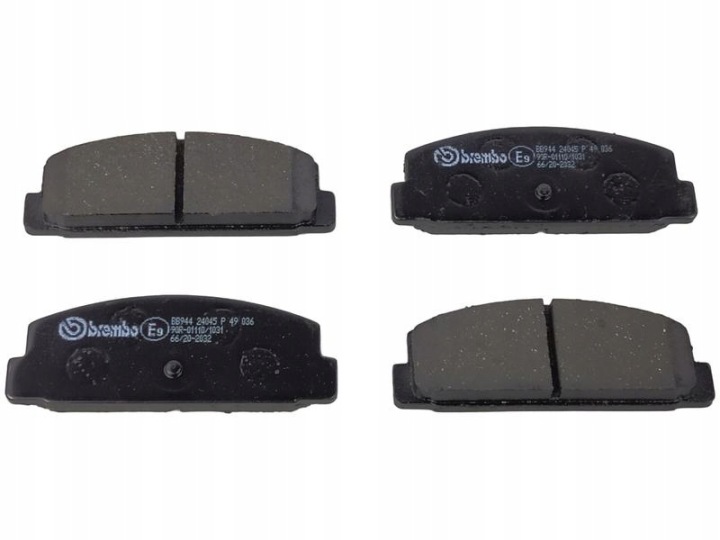 PLAQUETTES FREIN MAZDA 6 02- ARRIÈRE BREMBO BRE P49036