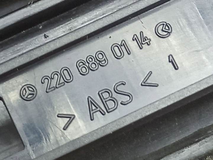 MERCEDES-BENZ AVEC W220 ÉLÉMENT TABLEAU DE BORD INSTRUMENTATION BAS A2206800517