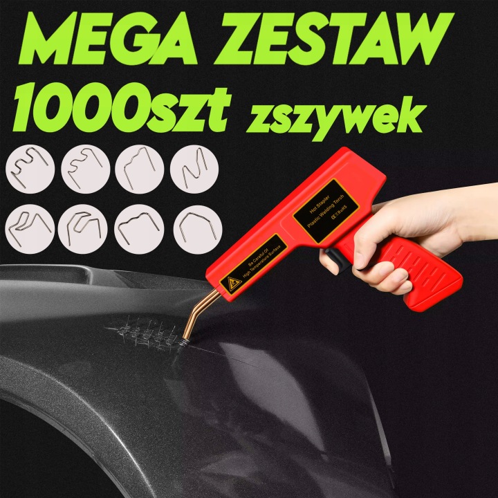 ZSZYWARKA VERS PLASTIQUES SPAWARKA ZGRZEWARKA LUTOWNICA TWORZYW 1000SZT ZSZYWEK