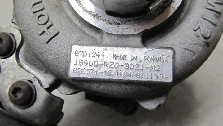 HONDA CR-V IV 2.2 TURBOCOMPRESSEUR 18900-RFW-G011-M2