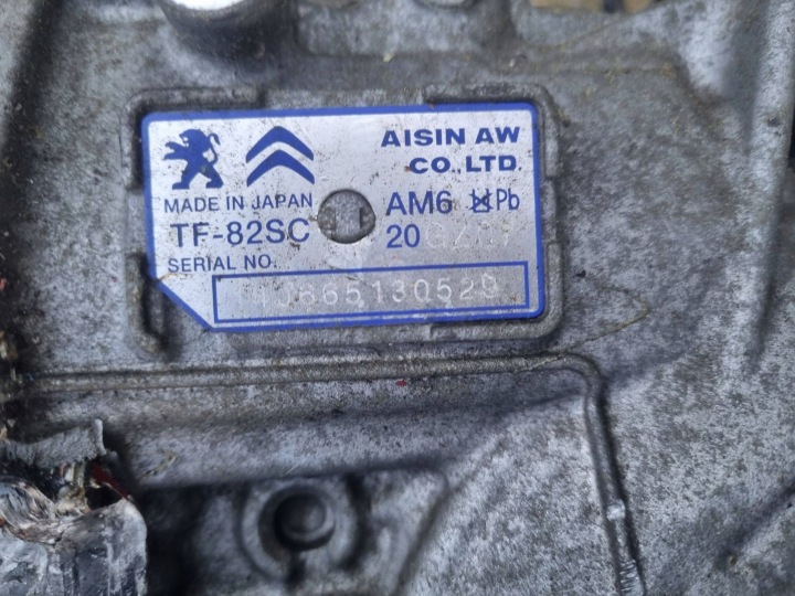CITROEN C4 GRAND PICASSO II BOÎTE DE VITESSES AUTOMATE TF-82SC 20GZ07
