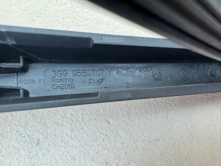 VOLKSWAGEN PASSAT B8 14R- BRAS ESSUIE-GLACES VITRES ARRIÈRE ARRIÈRE 3G9955707