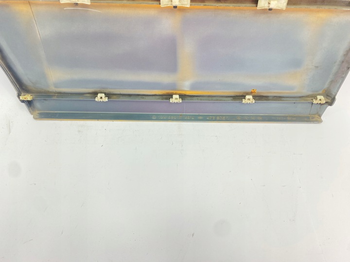 LARGE MOULURE LATÉRALE CHROME PORTES GAUCHE ARRIÈRE ARRIÈRE MERCEDES W124 1246901740