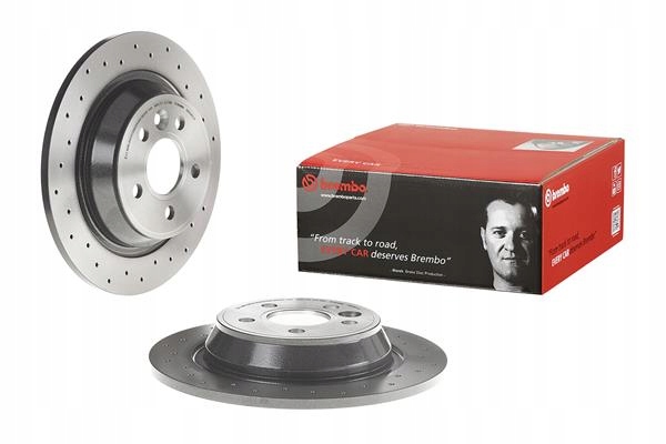 BREMBO DISCO HAM.TYL XTRA FORD MONDEO 07- 