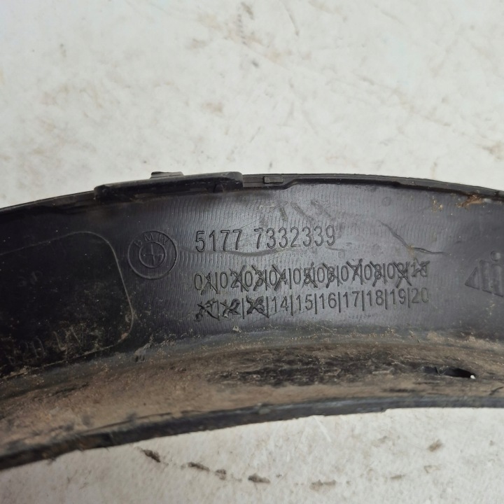 BMW X1 F48 15- MOULURE SUR AILE GAUCHE ARRIÈRE ARRIÈRE 7332339