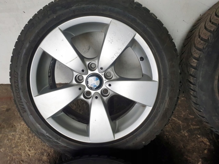 BMW 5 E61 E60 05R JANTES ALUMINIUM R17 PNEUS 225/50R17 NEXEN WINGUARD HIVER
