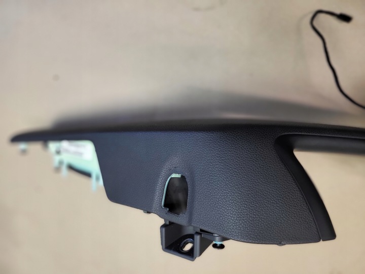 ACCOUDOIR AVEC PORTES GAUCHE ARRIÈRE RÉTROÉCLAIRAGE LED VW PASSAT B8 3G CUIR EUROPE