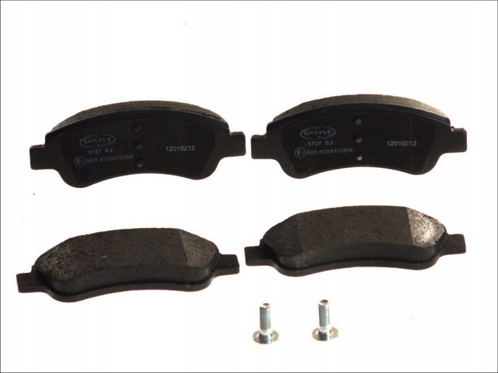 DISCS PADS FRONT DELPHI PEUGEOT 206 SW photo 2 - milautoparts-fr.ukrlive.com