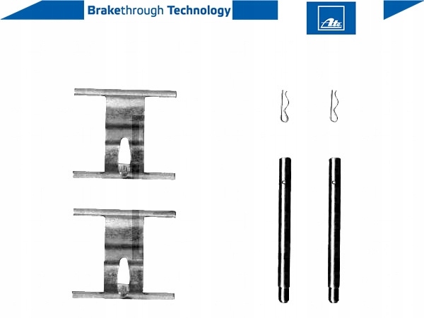 ATE KIT INST. PLAQUETTES FREIN PORSCHE T. CAYENNE 02-09
