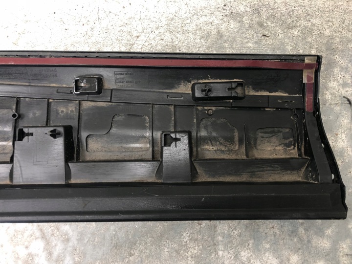 AUDI Q7 4M MOULURE PORTES GAUCHE ARRIÈRE 4M0853969G
