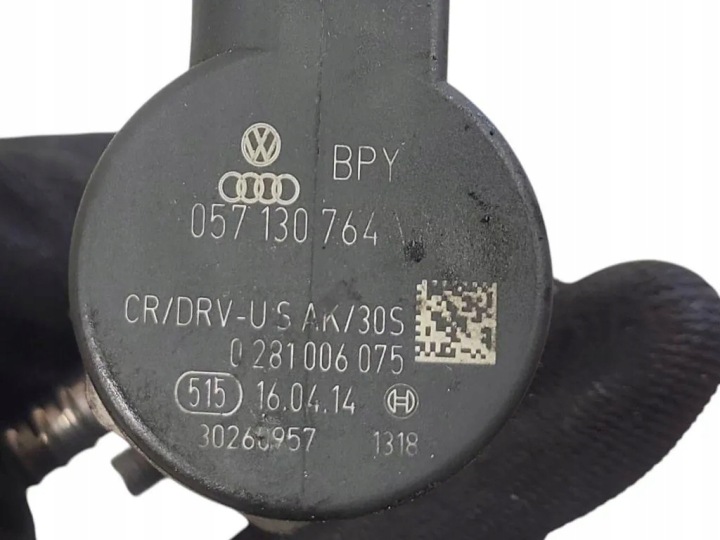ENSEMBLE INJECTEURS AUDI A3 (8V1, 8VK) 0445010537 1.6L DIESEL 81KW 2013