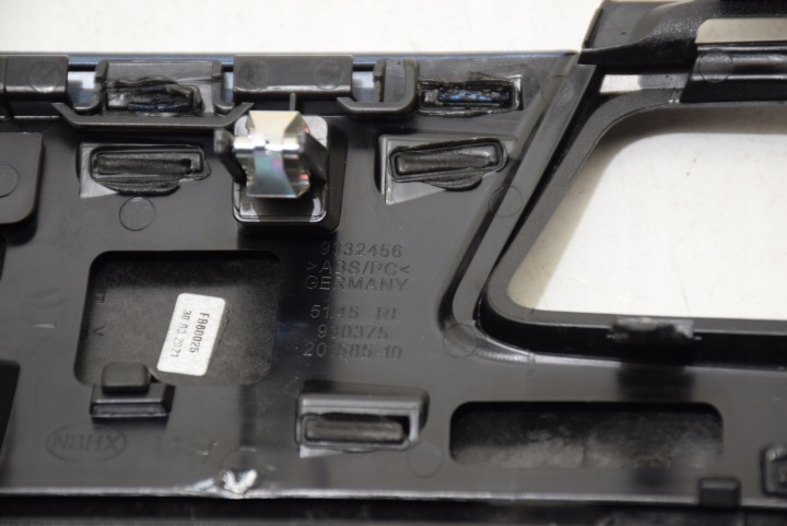 BMW 2 PIÈCES F39 X1 F48 MOULURE DÉCORATIVE DÉCOR TABLEAU DE BORD INSTRUMENTATION MODULE UK RHD