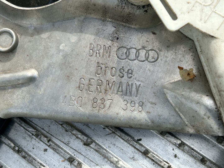 MÉCANISME ÉLÉVATEUR VITRES DROIT AVANT AUDI A6 C5 97-04 ORIGINAL FONCTIONNEL