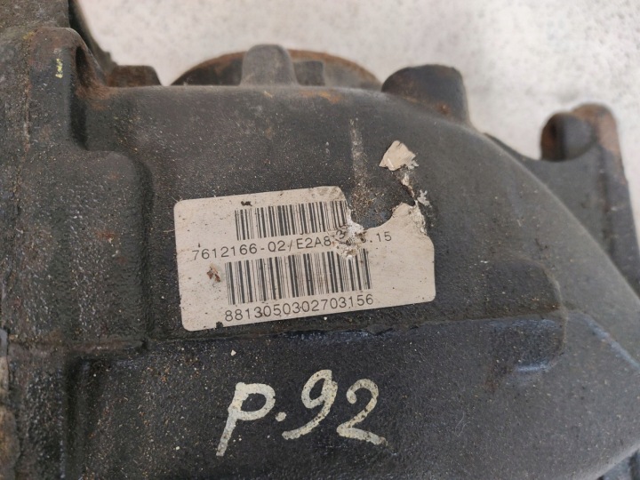 ARRIÈRE PONT DIFFÉRENTIEL BMW 3 F30 2013 7612166-02