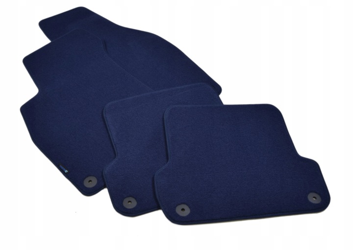 GRANATOWE TAPIS DE SOL PLATINUM LAM AUDI A4 B6/B7 2000-2008R.
