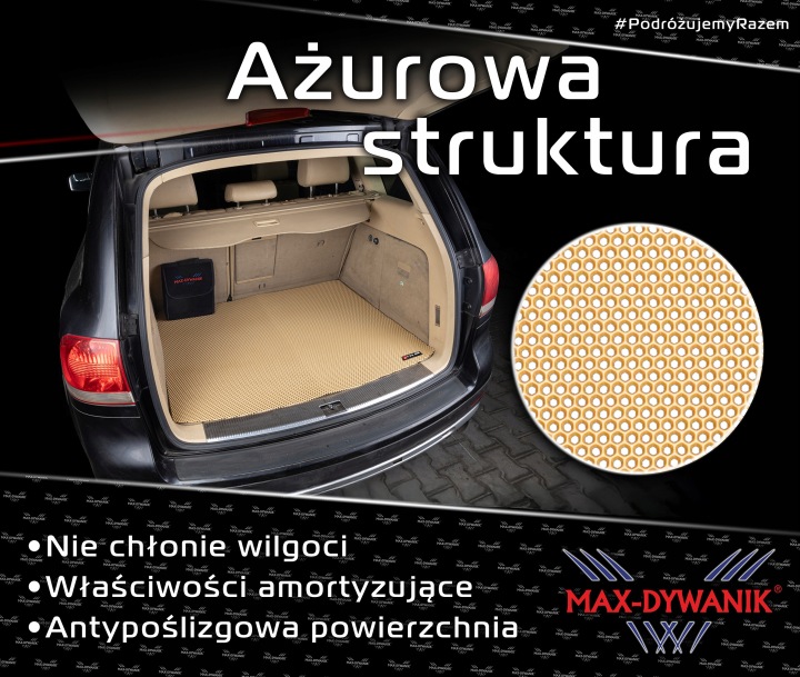 RENAULT GRAND SCENIC III DE 2017-2022R. INSERT COUVERCLES DE COFFRE EVA AIR HONEY