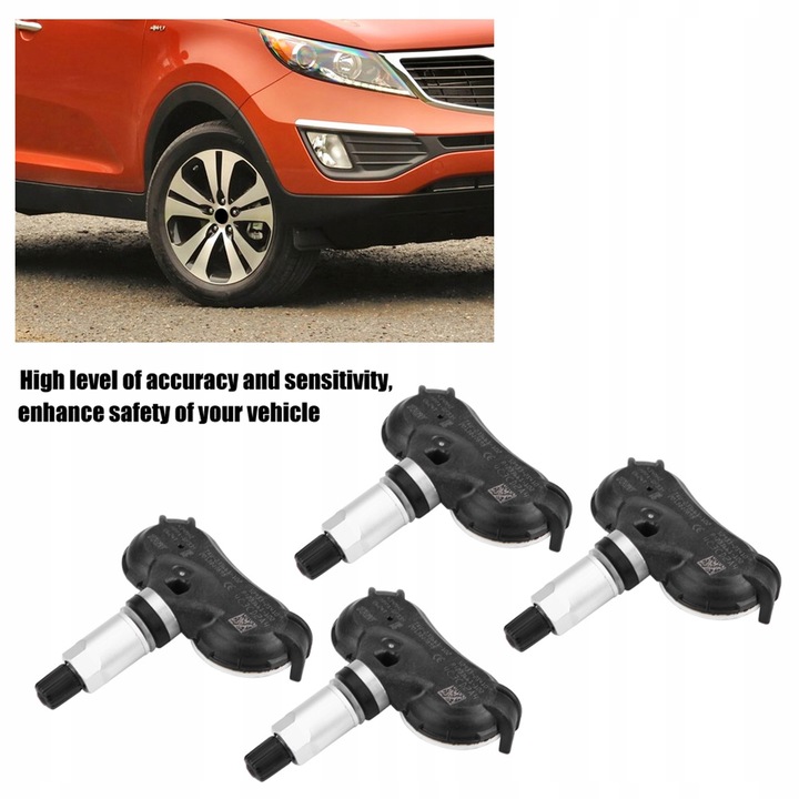 SENSOR TPMS KIA SPORTAGE HYUNDAI IX35 4 PIEZAS 