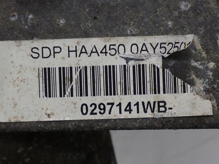 PONT DIFFÉRENTIEL DIFFÉRENTIEL ARRIÈRE ARRIÈRE VW TIGUAN I 5N 2.0 TDI 5WP33522-02