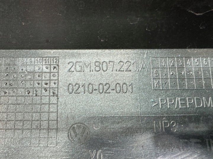 PARE-CHOCS AVANT AVANT VW VOLKSWAGEN T-CROSS 18-23 2GM807221A