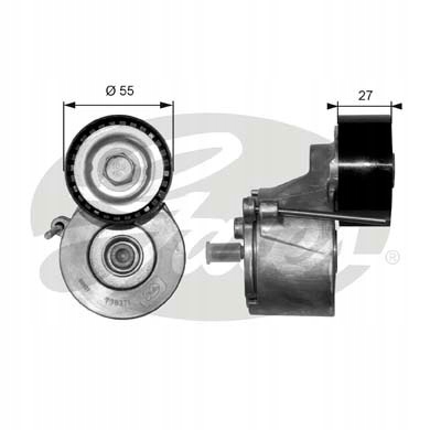 TENSOR CORREA KLINOWEGO DO CITROEN C5 1.6 HDI 