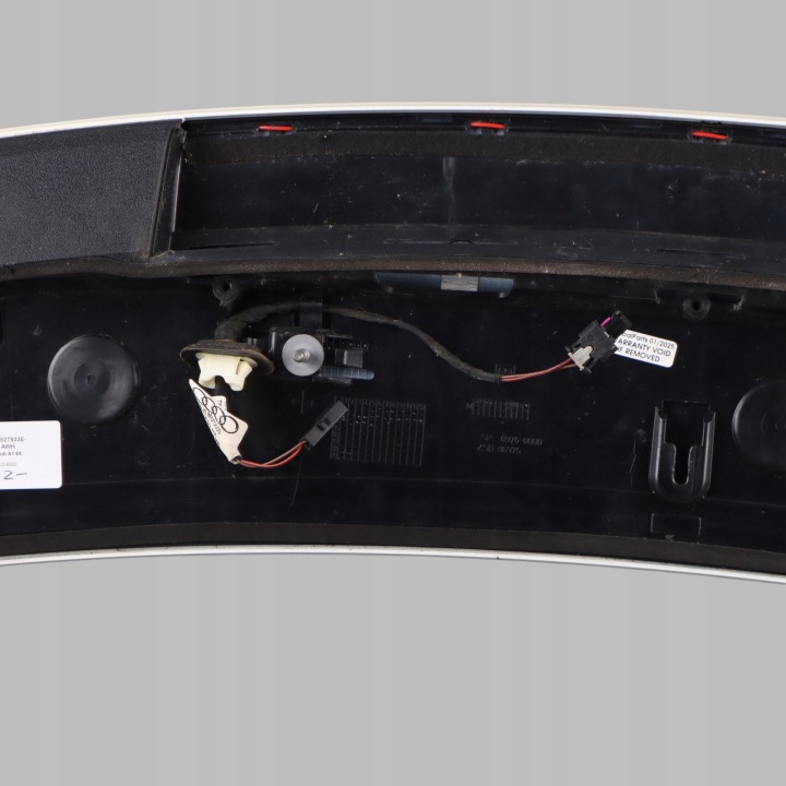 AUDI A1 8X ARRIÈRE SPOILER COUVERCLES DE COFFRE COUVERCLES DE COFFRE BLANC 8X3827933E