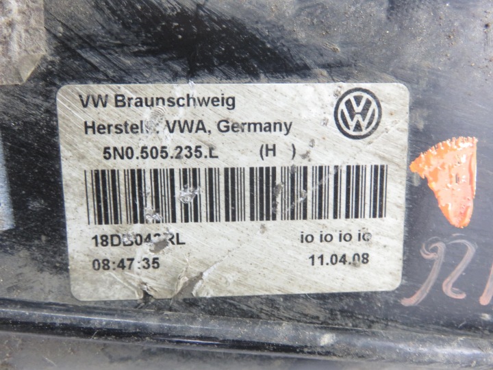 CHÂSSIS ARRIÈRE VW TIGUAN (5N_) 4X4 5N0505235L