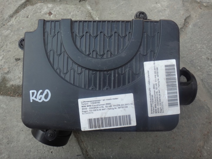 CHÂSSIS FILTRE AIR MINI R55 R56 R57 R58 R59 R60 R61 N47