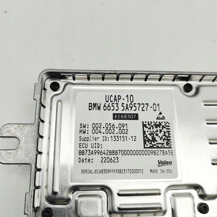 MODULE CAMÉRAS MARCHE ARRIÈRE BMW XM (G09) 5A95727 33980520 4.4L 480KW 2023