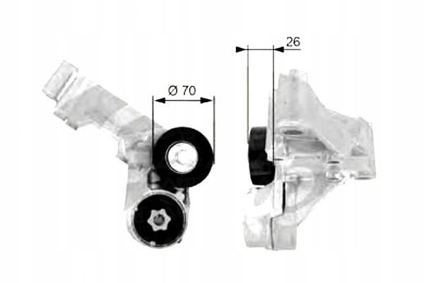Gates T36736 DriveAlign Idler - My Motor World - View #8