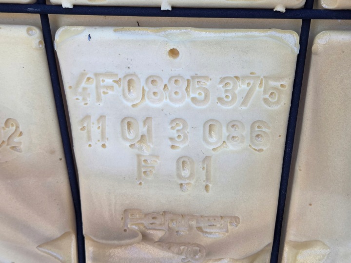 AUDI A6 C6 LIFT BANQUETTE ARRIÈRE ARRIÈRE ARRIÈRE 4F0885375