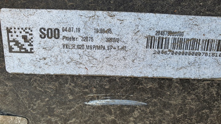 PARE-CHOCS ARRIÈRE BMW 3 G20 MODULE 8069387