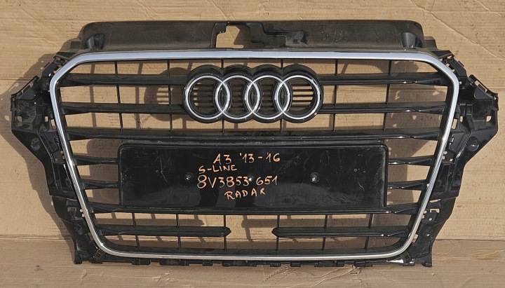 AUDI A3 S-LINE 12-16 GRILLE CALANDRE 8V3853651